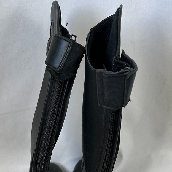 EGO7 English Riding Boots Leather Black 35 M +1 (Some Wear) - Picture 6 of 8